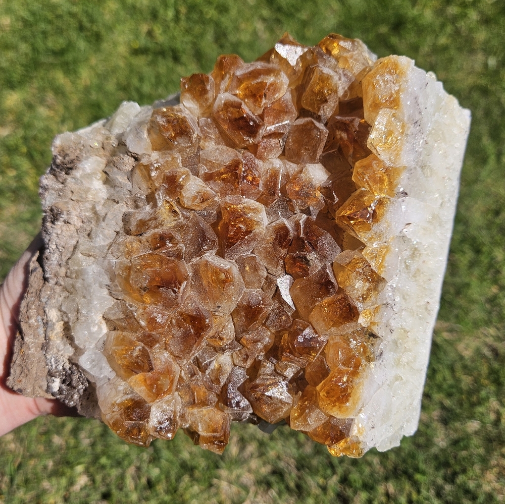 Large Raw Citrine Cluster 6.2 lbs